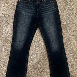 BKE Blue Boot Cut Jeans Classic Style